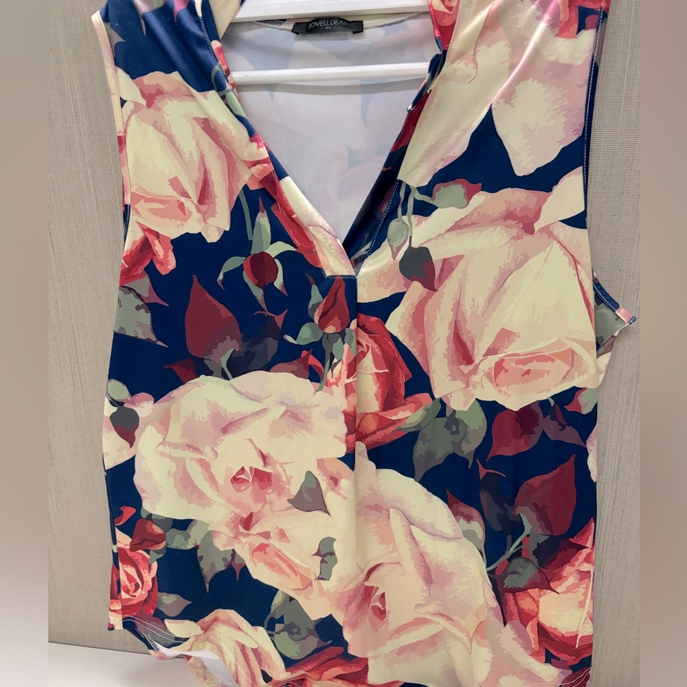 Floral Sleeveless Top